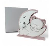 Doni Bomboniere Baptême 1 pcs Montre Fille En Forme Premier Anniversaire Lune Et Ours La Est Posée sur Un Nuage Accueille Cadran Idées Cadeaux Complètes Originaux Bon Marché