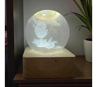 Doni Bomboniere Communion 1 pcs LED Lampe avec Base Carré Boule Symboles de l'Ostie Et Gobelet Grande Idées Cadeau Complet Original Bon Marché