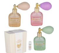 Doni Bomboniere Communion Lot de 1 diffuseur en spray assorti en trois confirmations d'anniversaire 40 ans 30 mariage anniversaire couleurs avec inscription notes parfumées idées cadeaux complètes