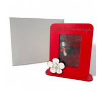 Doni Bomboniere Diplôme 1 pcs Cadre Photo avec Application d'une Fleur au Centre Symboles Toucher Parchemin Et Livres Phrase Faire de Votre Vie Rêve Idées Cadeaux Complètes Originaux Bon Marché