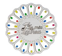 Doni Bomboniere Graduation 1 pcs Aimants Luminaries En Forme De Rosaces Mes Idées Cadeaux Complètes Originaux Bon Marché (C)