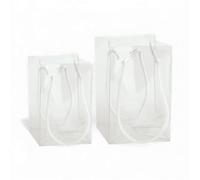 Doni Bomboniere Lot de 10 sacs transparents pour emballage anniversaire confirmation communion baptême naissance grande idées cadeaux complètes originaux bon marché