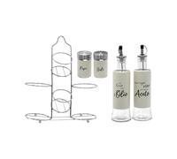 Doni Bomboniere Mariage 1 ensemble de table huile vinaigre sel et poivre sur la bouteille de l'est présent, l'inscription va lisse comme l'huile même le meilleur vin peut devenir vinaigre idées