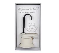 Doni Bomboniere Mariage 1 pcs Cafetière Tasse avec Anniversaire Détail Boîte Écrite Intérieur all You Need Is Love Et Un Bon Café Idées Cadeaux Completes Originaux Bon marché