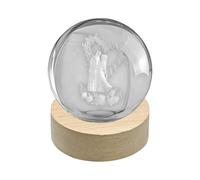 Doni Bomboniere Mariage 1 pcs Lamapada Led Boule Tous Les Anniversaires Est Présent Un Module Qui Illumine Et Exposition En Clair Image Et Couple Mariés Embrassés Idées Cadeaux Completes Originaux