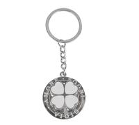 Doni Bomboniere Mariage 12 pcs Porte-clés Roue avec inscription Amour Communion Anniversaire Baptême Anniversaire Joie Et Rêves Trèfle Porte-bonheur Central Idées cadeaux complètes