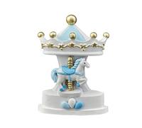 Doni Bomboniere Naissance 12 PCS Aimant Giostrine avec chevaux Celeste Confitée Gadgets Pensierini Objets Fin Baptême Premier Anniversaire Fête Détails Couleur Or Idées cadeaux complètes originales