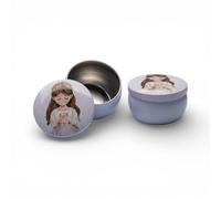 Doni Bomboniere Première 1 pcs Boîte en étain avec fille Communion Gobelet entre les mains Idées cadeaux complètes originales bon marché