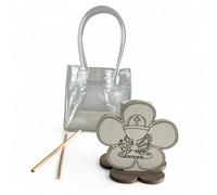 Doni Bomboniere Première 1 pcs Diffuseur Essence avec Base De Communion Forme de Fleur sur Écrit Rêves Amour Joie sur le Front Il ya une Silhouette Où au Centre Nous Cadeau Les Symboles de la Première