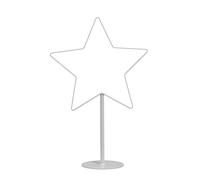 Doni Bomboniere Vente en gros 1 pcs Étape Étoile Blanc Décoratif pour Plexiglass Plex Expo Sweet Table Exposition Exposition Expositions Idées Cadeaux Completes Originaux Bon marché