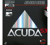 Donic belag acuda S3, 2.00 mm Noir