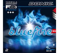 Donic Bluefire M3 Revêtement de tennis de table, Rot, 1,8mm
