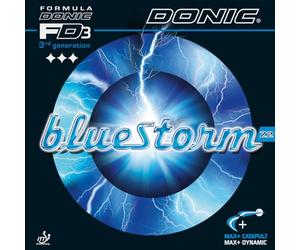 Donic Bluestorm Z2 Caoutchouc de tennis de table Noir 1,9 mm
