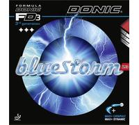 Donic Bluestorm Z3 Caoutchouc de tennis de table (Rouge, Max+)