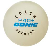 DONIC P40+ Coach ** 6pcs. Blanc