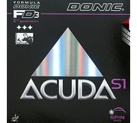 Donic revêtement acuda s1, 2 mm (rouge)