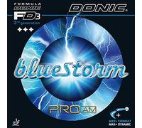 DONIC Revêtement Bluestorm Pro AM - Couleur : 2,0 mm - Rouge - Taille : 2,0 mm