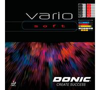 Donic revêtement soft vario Noir 2 mm