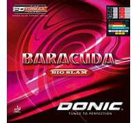 DONIC Rubber Baracuda Bigslam, Options d' 2,3 mm, Rouge