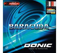 DONIC Rubber Baracuda, Options d' 2,0 mm, Noir