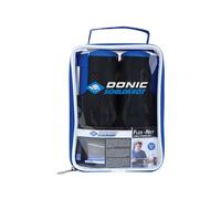 Donic Schildkröt 808334 Jeu de filet pour balles de ping-pong Rolltec dans le Carrybag (noir/bleu)