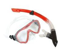 Schildkröt Funsports 940012 masque de plongée Noir, Rouge, Transparent Adulte