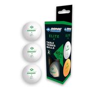 Donic Balles de tennis de table Schildkröt Elite 1 Blanches G