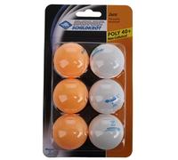Donic Schildkröt balles de tennis de table Jade 6 pièces wi / ou
