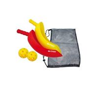 Donic Schildkröt lancer et attraper jeu 37 cm rouge / jaune 4 pièces