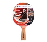 Donic-Schildkröt Persson 600 Raquette de Tennis de Table Mixte Enfant, Noir/Rouge/Brun, Taille Unique
