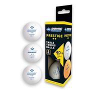 Balles de tennis de table Donic-Schildkröt 2-Star Prestige Blanche Blanche