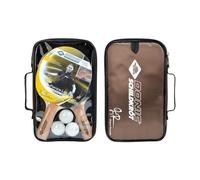 Donic Schildkröt Set Tennis de Table Persson 500 | 2 Raquettes Liège | 3 Balles 2 Étolles | Sac de Transport | Jeu Loisirs & Famille