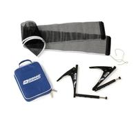 Donic Schildkrot Ensemble Poteaux Et Filet Easy Clip Noir