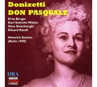 Donizetti, G. – Don Pasquale (Version écourtée) – CD