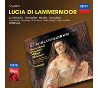 Lucia di Lammermoor Inclus un livre et Blu-ray audio Gaetano Donizetti (Compositeur), Luciano Pavarotti (Ténor), Richard Bonynge (Chef d'orchestre)