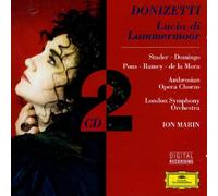 Donizetti, G. – Lucia di Lammermoor – Studer/Domingo/Marin/LSO – 2 CD – Deutsche Grammophon