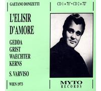 DONIZETTI GAETANO - L'Elixir d'amour