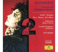 Donizetti, G. – Lucia di Lammermoor – Studer/Domingo/Marin/LSO – 2 CD – Deutsche Grammophon