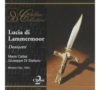 Donizetti : Lucia Lammermoor. Callas, Di Stefano, Picco. [Import]