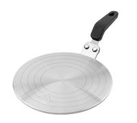 DONJIM Plaque d'Adaptation Induction 20 cm en Acier, Adaptateur Universel pour Cafetières Moka et Casseroles, Utilisation sur Tous Types de Plaques à Induction