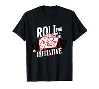 Donjons & Dragons Dice D20 Rouleau pour Initiative T-Shirt