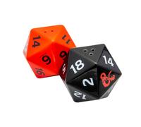 Donjons & Dragons - Salière Poivrière Dés D20