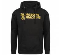 DONJONS ET DRAGONS 70s Logo Hommes Sweat à capuche HAMHS035BLK S