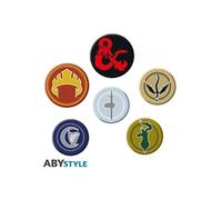 Abystyle - Donjons Et Dragons Pack De Badges Factions