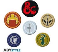 Donjons Et Dragons - Pack de 6 Badges Factions