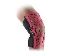 DONJOY REACTION Genouillère Moderne Dynamique et Elégante - Toile Elastomère Charnières Sangles - Soutien Support Attelle de Compression - Protection de Sport - Prévention et Traitement des Douleurs - Blessures de la Rotule et du Genou - Osgood-Schlatter Tendinite Arthrose