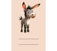 DONKEY: ANIMALS OF THE WORLD, Positive affirmations, Motivational and inspirational notebook, Animal notebook, Birthday gifts, Notebook gifts, Anniversary gifts, For all...