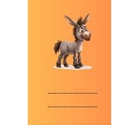 DONKEY: ANIMALS OF THE WORLD, Positive affirmations, Motivational and inspirational notebook, Animal notebook, Birthday gifts, Notebook gifts, Anniversary gifts, For all...