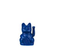 DONKEY Chat Porte-Bonheur Mini | Bleu foncé | Chat Porte-Bonheur Japonais agitant en Bleu foncé 9,8 cm