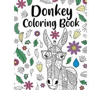 Donkey Coloring Book
